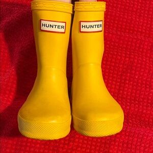 Kids Hunter Classic Yellow Boots